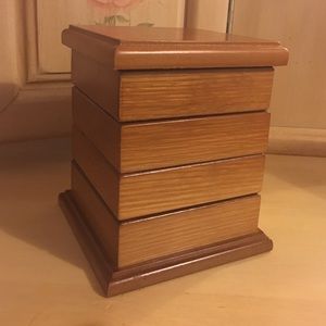 Wooden Jewelry Box Tarnish resistant