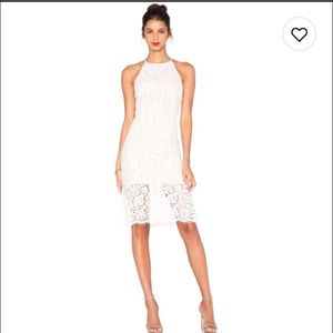 White lace dress