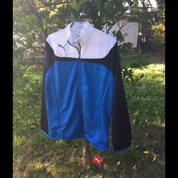 💝PUMA Esito 3 Tricot Jacket-Royal. Made 4 You 😘 - Picture 4 of 4