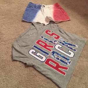 2 piece justice girls outfit