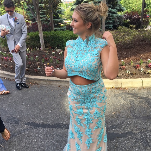2 piece prom/formal dress
