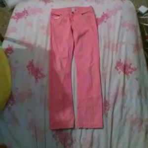 Light pink jeans