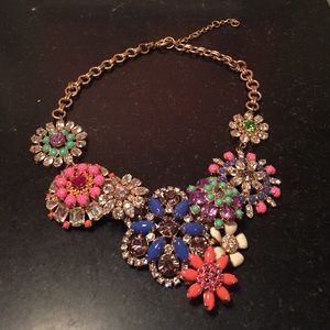 Colorful J Crew Statement Necklace