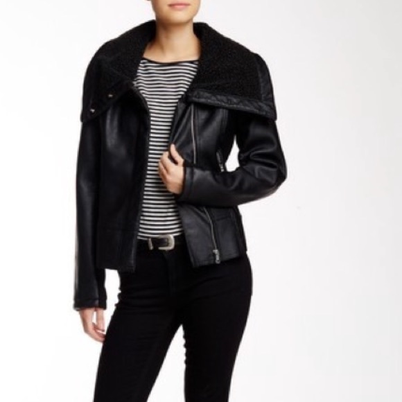 ⚡️CLOSE OUT SALE ⚡️Edelman V-Leather Jacket NWT