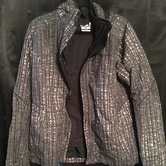 Columbia 3-in-1 ski coat.