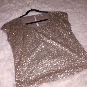 Sequenced Gold Shirt