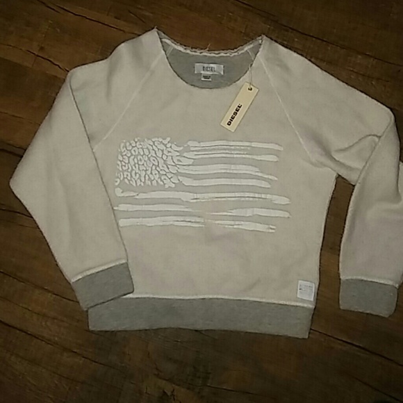 DIESEL Edvi Sweater Grey - Picture 2 of 4