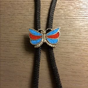 Butterfly Bolo Tie/ Necklace/ Choker