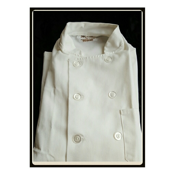 Traditional Chef Coat NWOT - Picture 4 of 4