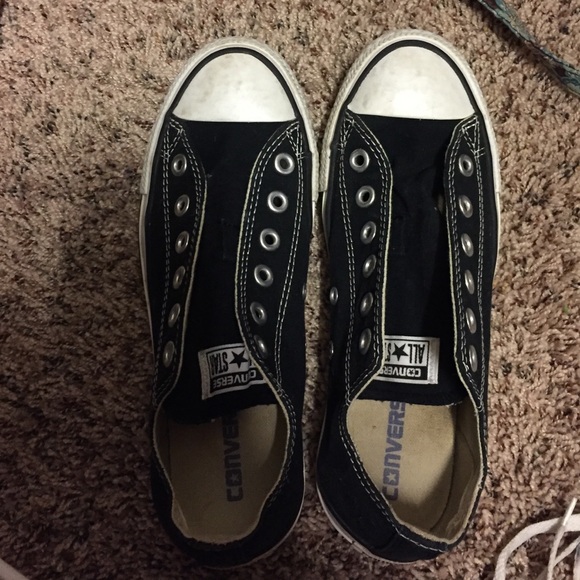Black converse