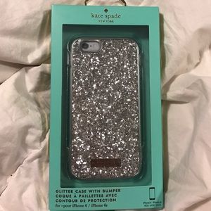 Kate Spade iPhone 6/6s glitter case