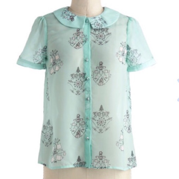 Book Of Deer - Silk Camp Blouse