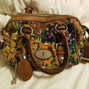 Fossil Handbag Silhouette Satchel