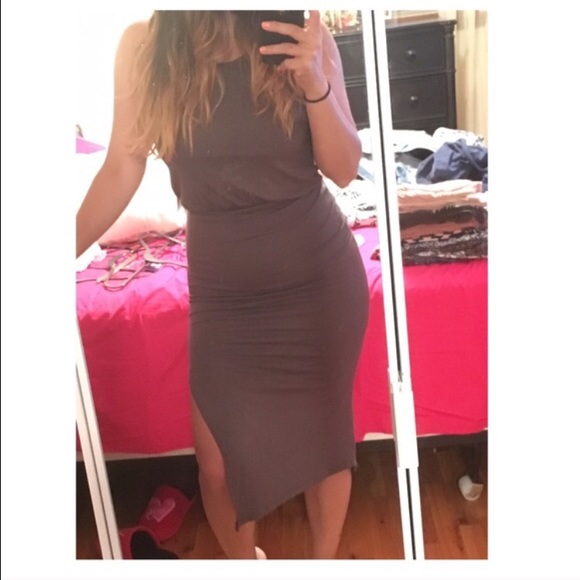 Lulu's jersey midi dress