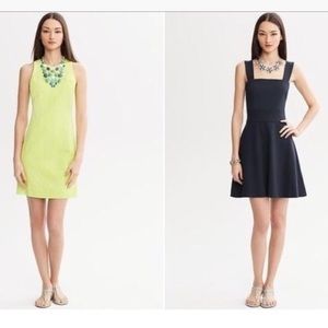 Banana Republic Milly Collection Two Dress Bundle