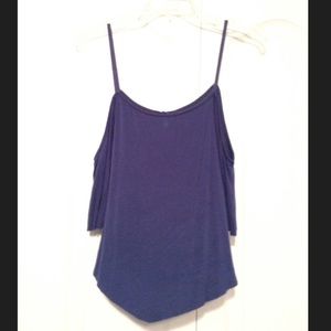 American eagle off the shoulder crop top