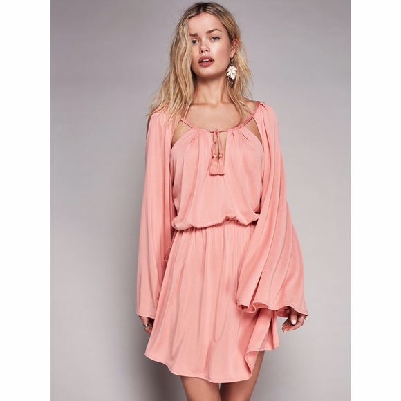 Free People The High Road Mini Dress L NWOT