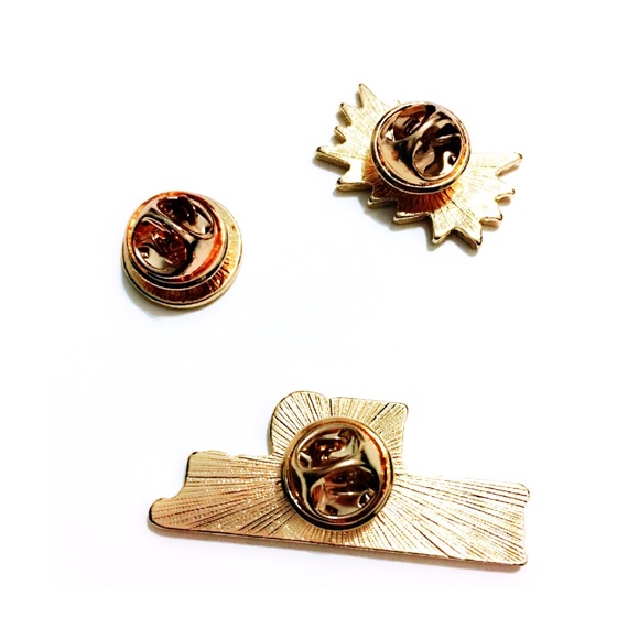 Metal POP-ART Pin Set - Picture 2 of 2