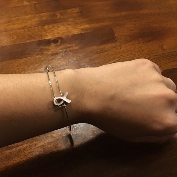 πSALE!π"Breast Cancer Awareness" Bracelet - Picture 2 of 3