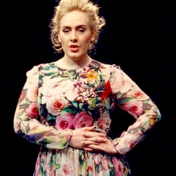 Sequin Embellished Floral Chiffon Maxi - Picture 6 of 7