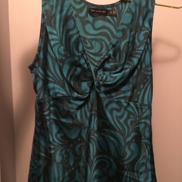 Teak sleeveless top