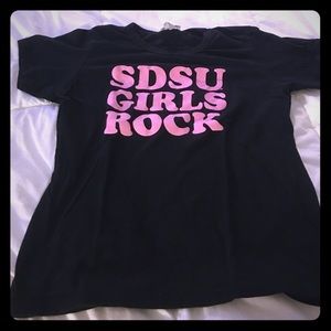 SDSU GIRLS ROCK! Medium USED in great condition!