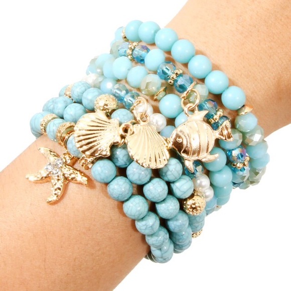 Sea Life Charm Bracelet