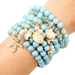 Sea Life Charm Bracelet