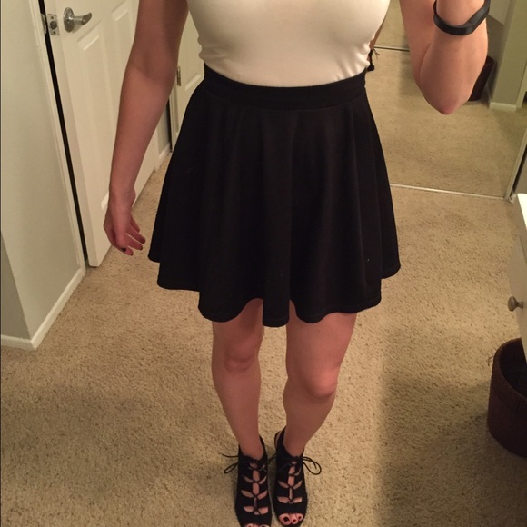 Black skirt