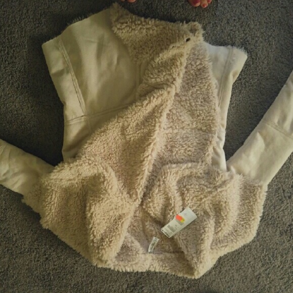 Sheepskin Style Jacket XS