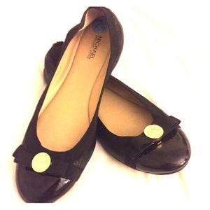 Black Michael Kors flats