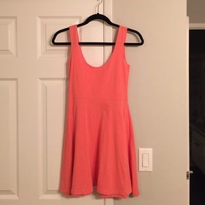 Coral dress