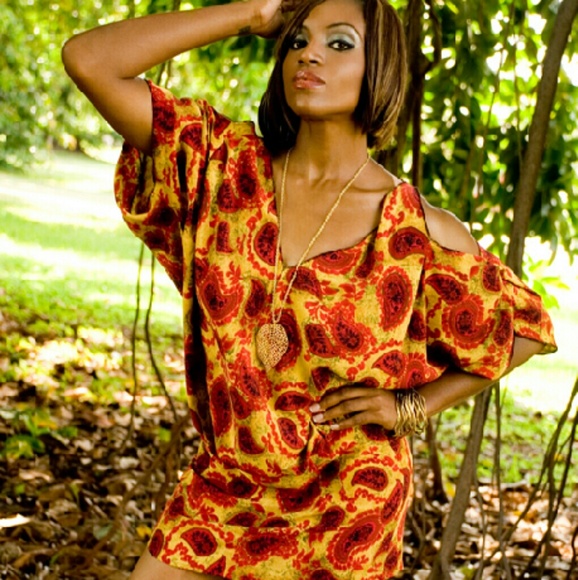 Paisley Tunic Dress - Picture 1 of 4