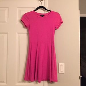 Pink skater dress