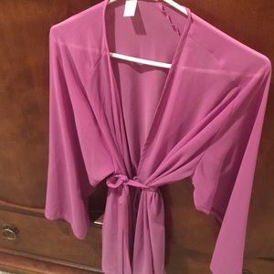 Victoria Secret Silk Robe