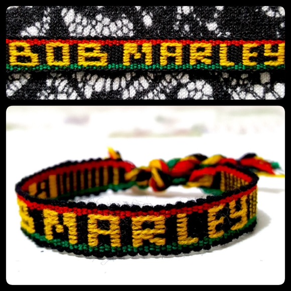 2 for $8 ⇨ ❤️ Bob Marley Woven Bracelet 💚