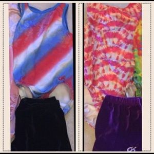 Gymnastics Leo's and shorts