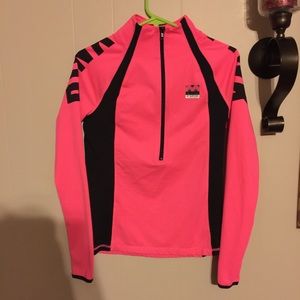 Pink Long Sleeve Work Out Top