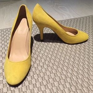 Jcrew Yellow Pumps