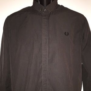 SOLD Fred Perry AUTH long sleeve button down