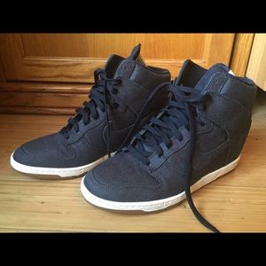 Women's Nike Sky High Wedge Sneaker Size 12