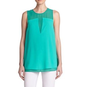 Cooper & Ella Mint Green Chiffon Tank
