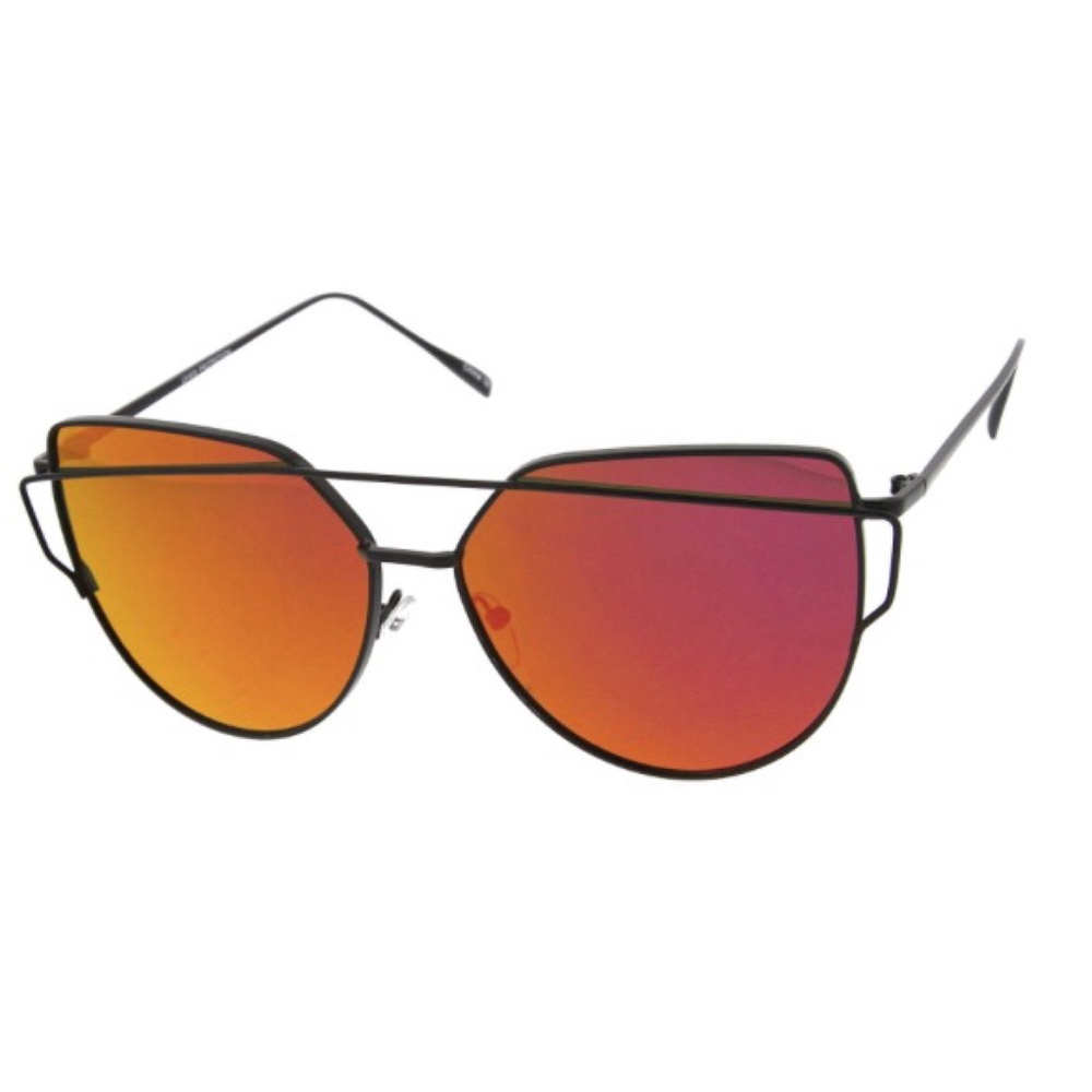 [ LOVE BITTEN ] Pink/Black Sunglasses