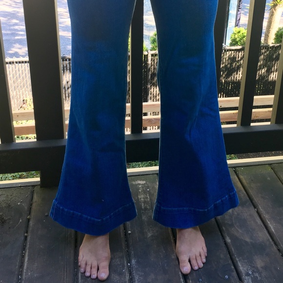 Mid Rise Sailor Bell Flair Jean - Picture 3 of 3