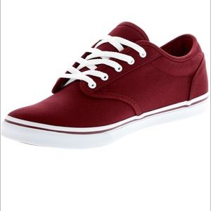vans atwood low burgundy vans atwood low burgundy