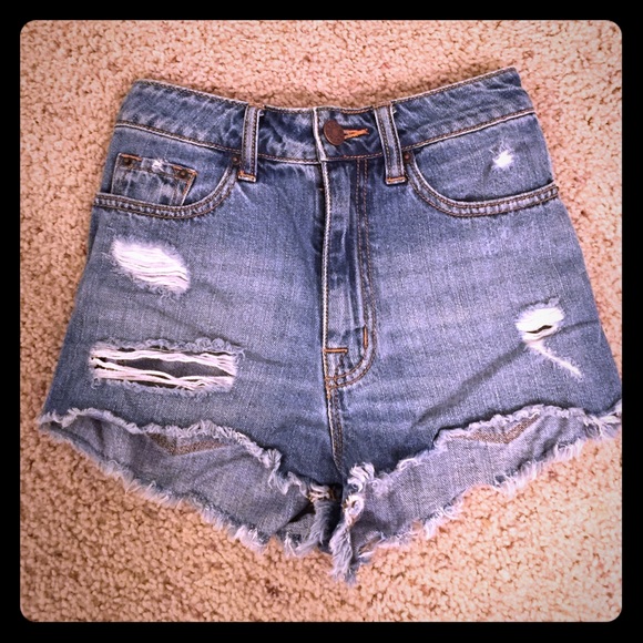 High waisted Urban Outfitters shorts