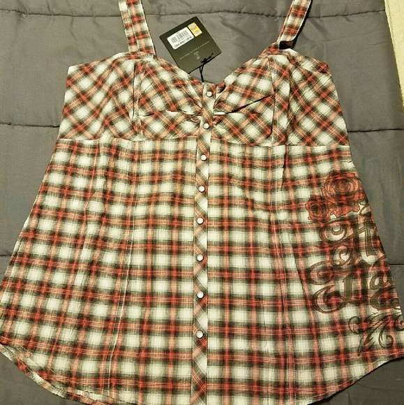 Harley-Davidson plaid shirt