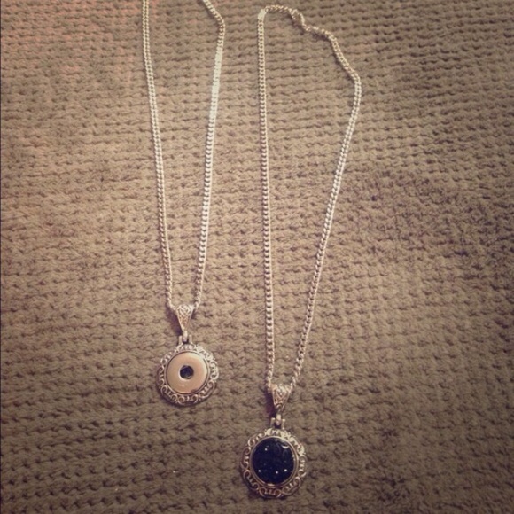 wrapped hearts necklace.
