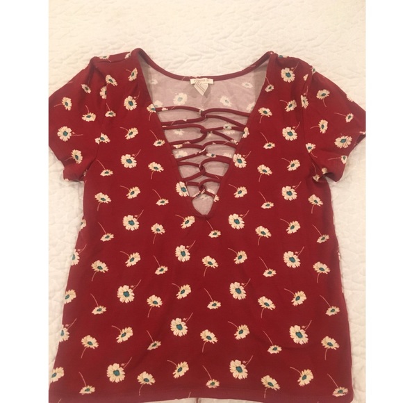 Self tie top