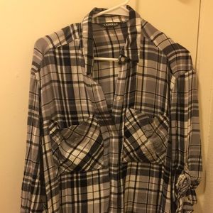 Express Pleat bottom down shirt